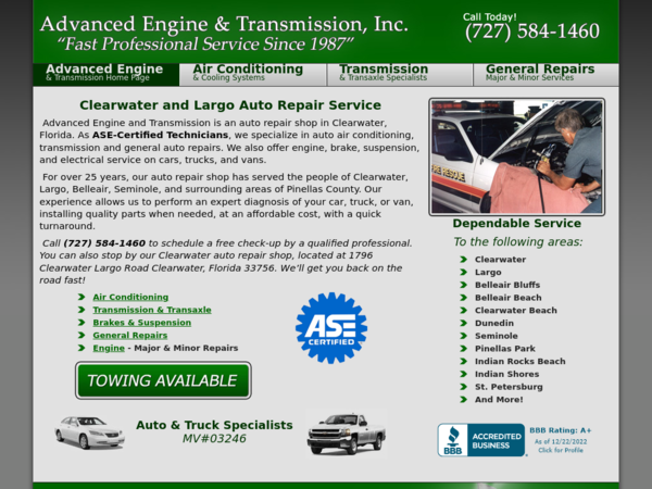 Advanced Engine & Transmission