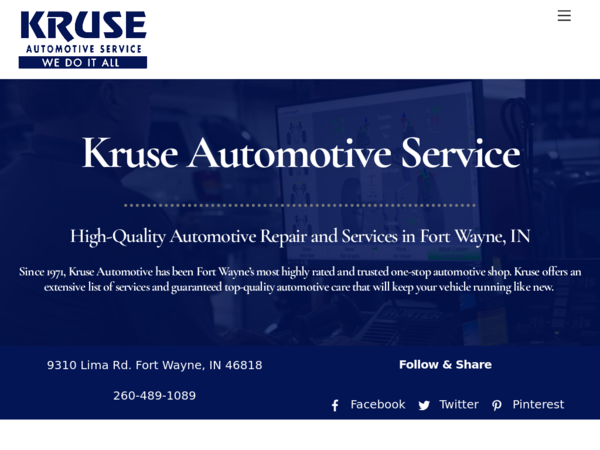 Kruse Automotive Service