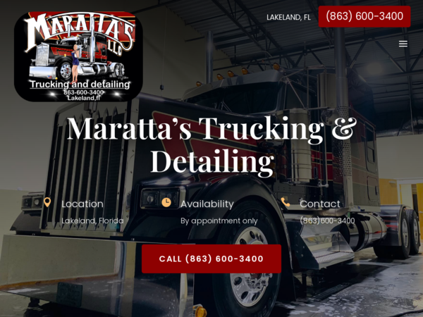 Maratta'sllc Trucking and Detailing