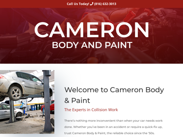 Cameron Body & Paint Shop
