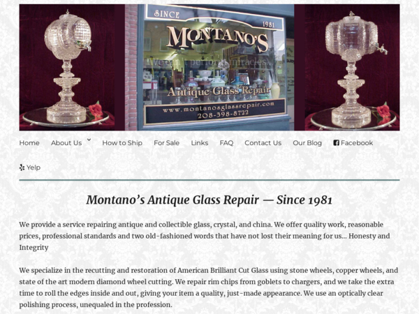 Montano's Antique Glass Repair