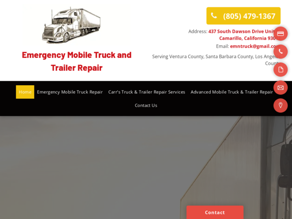 Emergency Mobile Camarillo Semi Mobile Truck & Trailer Repair